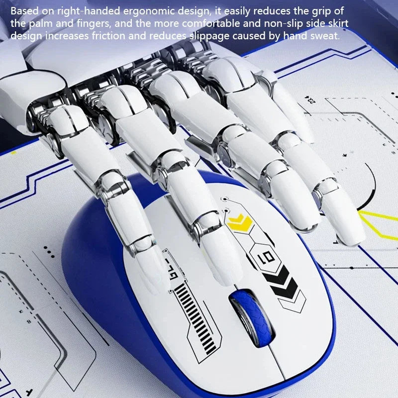 Wireless Bluetooth Dual-Mode Gaming Mouse with Charging and Silent Operation Computer Accessories