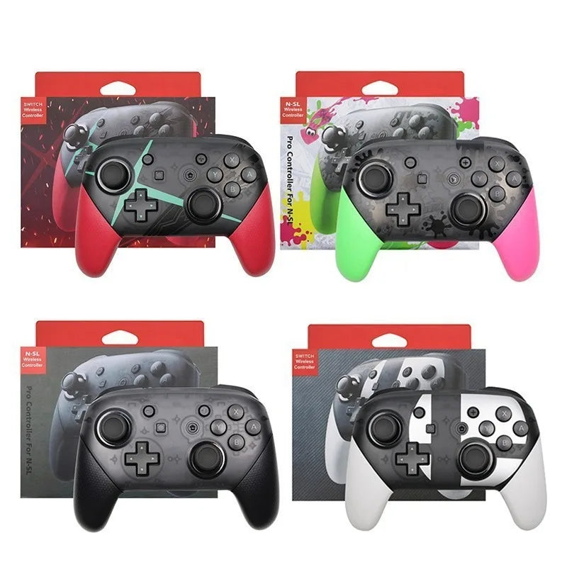 Switch Pro Bluetooth Gamepad Wake-up Function for Regular Switc...