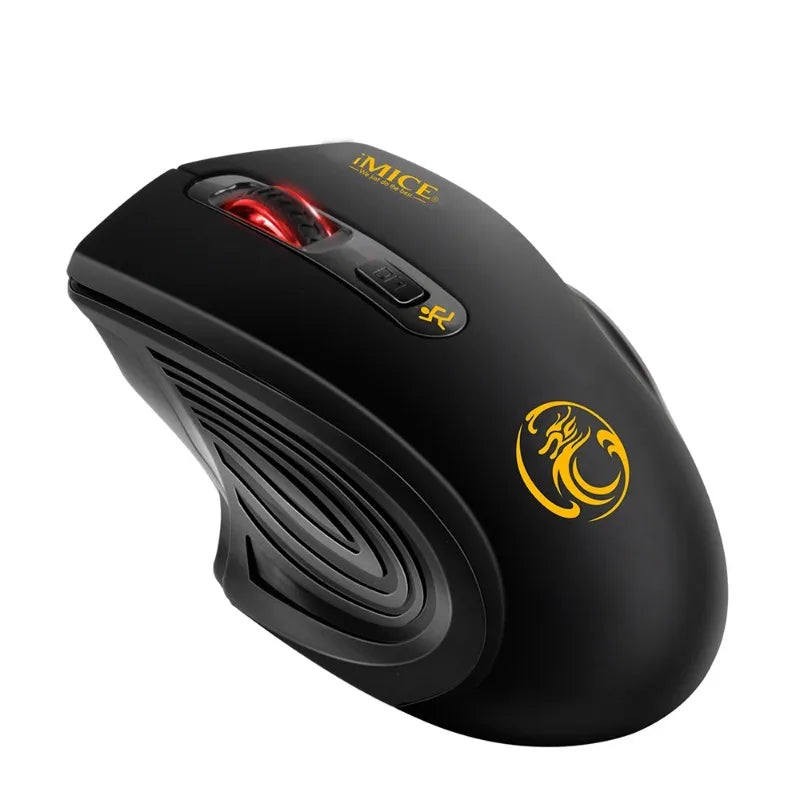 New Wireless Mouse 2000DPI Adjustable USB 3.0 Receiver Optical Computer Mouse 2.4GHz Gaming Mice Ergonomic Design For Laptop