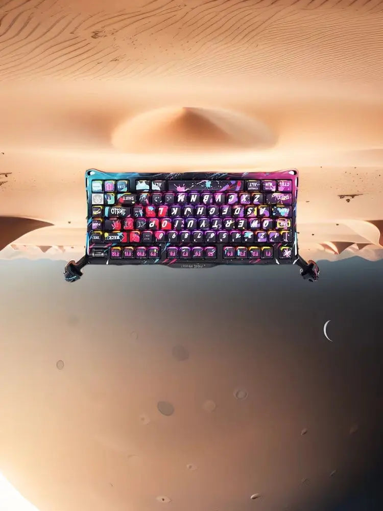 Gravastar V75 PRO Wired Mechanical Keyboard Magnetic Switch RT0.005mm Aluminium Alloy RGB Light Gateron Gasket Gaming Keyboard