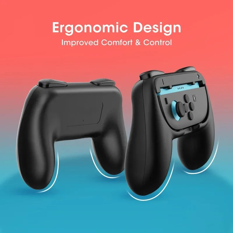 2 Pack Hand Grips for Nintendo Switch 2 (2025) for Joy-Con 2 Wear-Resistant  Anti-Slip Switch2 Controllers Grips Handle Kits
