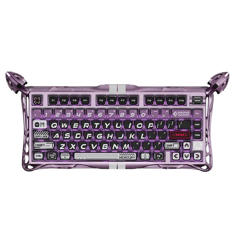 Gravastar V75 PRO Wired Mechanical Keyboard Magnetic Switch RT0.005mm Aluminium Alloy RGB Light Gateron Gasket Gaming Keyboard
