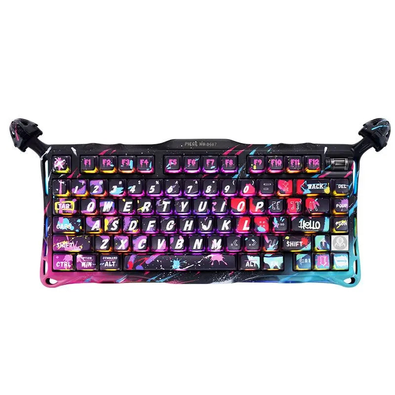 Gravastar V75 PRO Wired Mechanical Keyboard Magnetic Switch RT0.005mm Aluminium Alloy RGB Light Gateron Gasket Gaming Keyboard